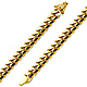 7mm Men's 14K Yellow Gold Miami Cuban Link Bracelet thumb 0