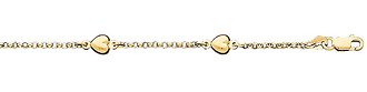 Heart Charm Bracelet
