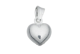 Silver Heart Charm