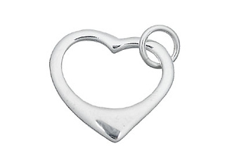 Silver Heart Charm