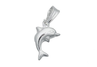 Silver Dolphin Charm