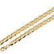 9mm 14K Yellow Gold Men's  Mariner Chain Necklace 22-26in thumb 0