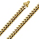8.5mm 14K Yellow Gold Men's Miami Cuban Link Chain Necklace 24-26in thumb 0