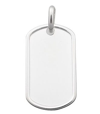 Silver Dog Tag