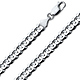 8mm 14K White Gold Men's Concave Curb Cuban Link Chain Bracelet 8.5 thumb 0