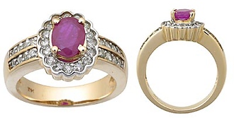 Ruby and Diamond Ring
