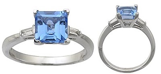 Blue Topaz Ring