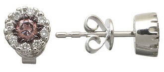 Champagne Diamond Earrings