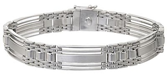 Satin and Polished Bracelet