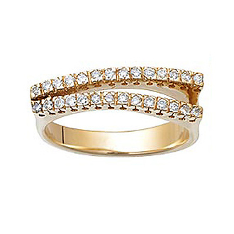 Split Diamond Ring