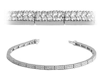 14K Diamond Pave Bracelet