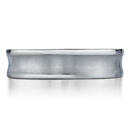 6mm Titanium Concave Benchmark Wedding Ring