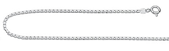 2mm Silver Box Chain