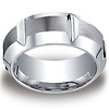 10mm Satin Cobaltchrome High Polished Groove & Beveled Edge Ring
