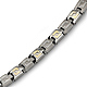 Greek Style 14K Gold Inlay Titanium Bracelet thumb 0