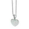 Elliot Skye Micro Pave CZ Heart Pendant