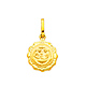 Small 14K Yellow Gold Baptism Pendant thumb 0