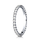 2mm 14K White Gold Benchmark Diamond Eternity Ring thumb 0