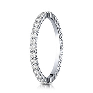 2mm 14K White Gold Benchmark Diamond Eternity Ring