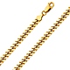 6mm 18K Yellow Gold Men's Miami Cuban Link Chain Necklace 20-30in thumb 0