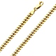 5mm 14K Yellow Gold Solid Men's Miami Cuban Link Chain Necklace 20-26in thumb 0