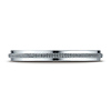 2mm Milgrain Center 14K White Gold Wedding Band Ring