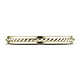 2mm 14K Yellow Gold Cord Ring Wedding Band thumb 0