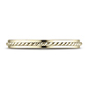 2mm 14K Yellow Gold Braided Cord Ring Wedding Band