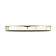 2mm Faceted 14K Yellow Gold Wedding Band thumb 0