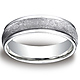 14k 6mm White Gold Wedding Ring thumb 0