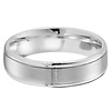 6mm 14k White Gold 6mm Designer Ring