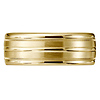 8mm 14k Yellow Gold Milgrain Designer Band