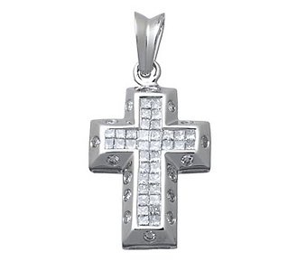 Diamond Cross Pendant