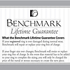 4mm Raised Center Comfort-Fit 14K Two-Tone Gold Wedding Band by Benchmark thumb 1