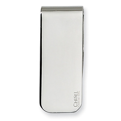 Stainless Steel Polished Money Clip