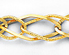 12mm Light 14K Yellow Gold Link Bracelet thumb 1