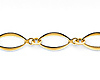 Fancy 4mm Open Link 14K Yellow Gold Bracelet & Lobster Clasp thumb 1