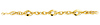 Women's Mesh Oval Solid 14K Yellow Gold Link Bracelet 10mm thumb 3
