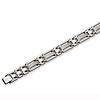 11mm Men's Polished Link Titanium Bracelet thumb 1