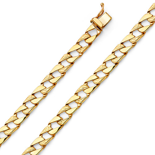 Square Link Cuban Chain Bracelet