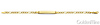 4mm 14K Yellow Gold Figaro Link Rectangle ID Bracelet thumb 1