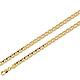 6mm 14K Yellow Gold Men's Mariner Chain Necklace 22-24in thumb 1