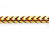 3.7mm 18K Yellow Gold Solid Franco Chain Necklace 18-30in thumb 1