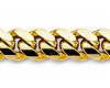 8.5mm 14K Yellow Gold Men's Miami Cuban Link Chain Necklace 24-26in thumb 1