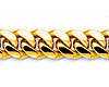 7mm 14K Yellow Gold Men's Miami Cuban Link Chain Necklace 16-26in thumb 1