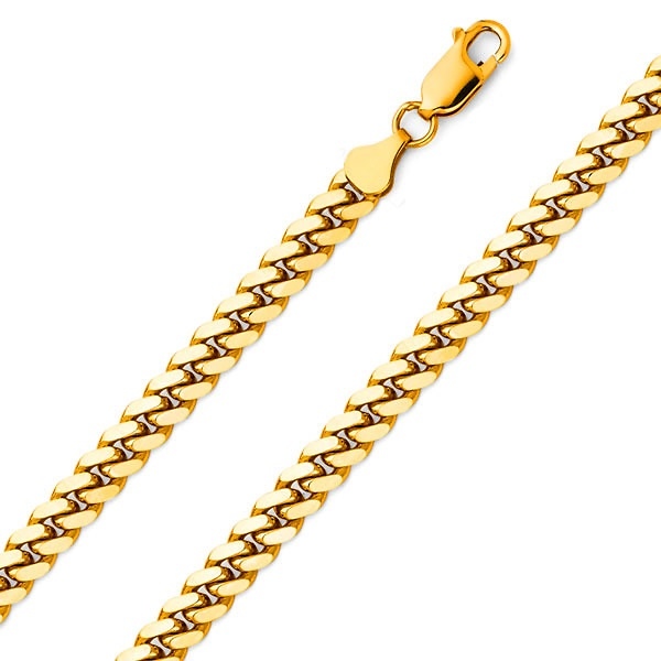 Cuban Link Necklace In Yellow Gold - 6mm