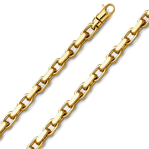 Gold Cable Link Bracelet