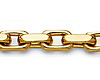 5.3mm 14K Yellow Gold Men's Fancy Link Cable Chain Bracelet 8.5in thumb 1