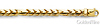 6mm 14K Yellow Gold Solid Men's Fancy Franco Chain Necklace 26in thumb 1