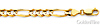 7mm 18K Yellow Gold Figaro Chain Bracelet 8in thumb 1
